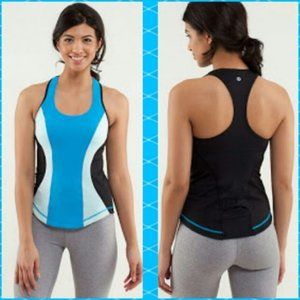 EUC Lululemon Cardio Kick Colorblock Tank
